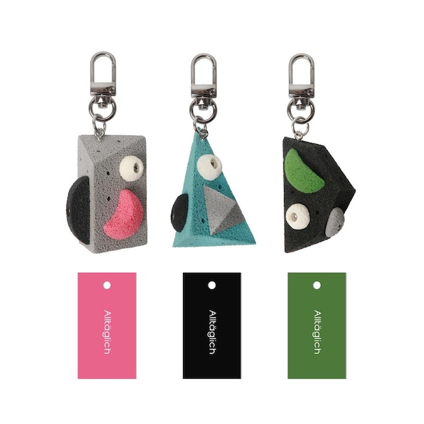 Original Design. Handmade Climbing Volume Hold Keyring