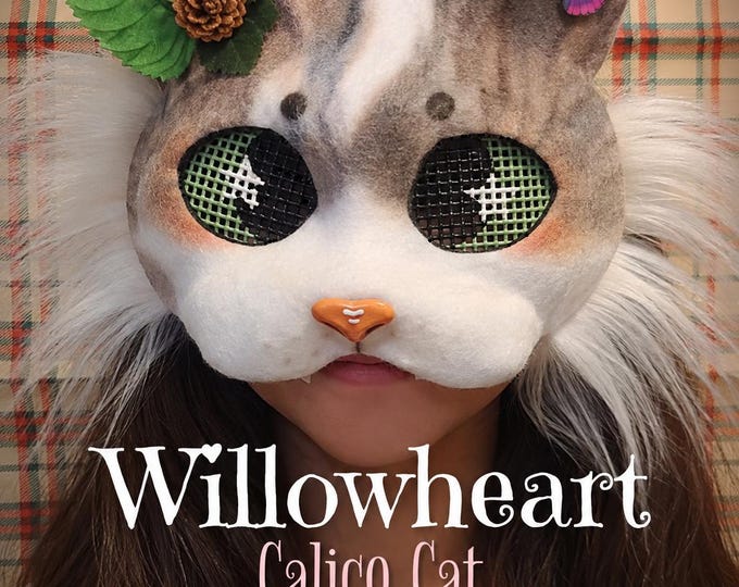 CheetahPaws Signature Feline Therian Masks | Choose Your Character | Handmade Cat Cosplay Masks