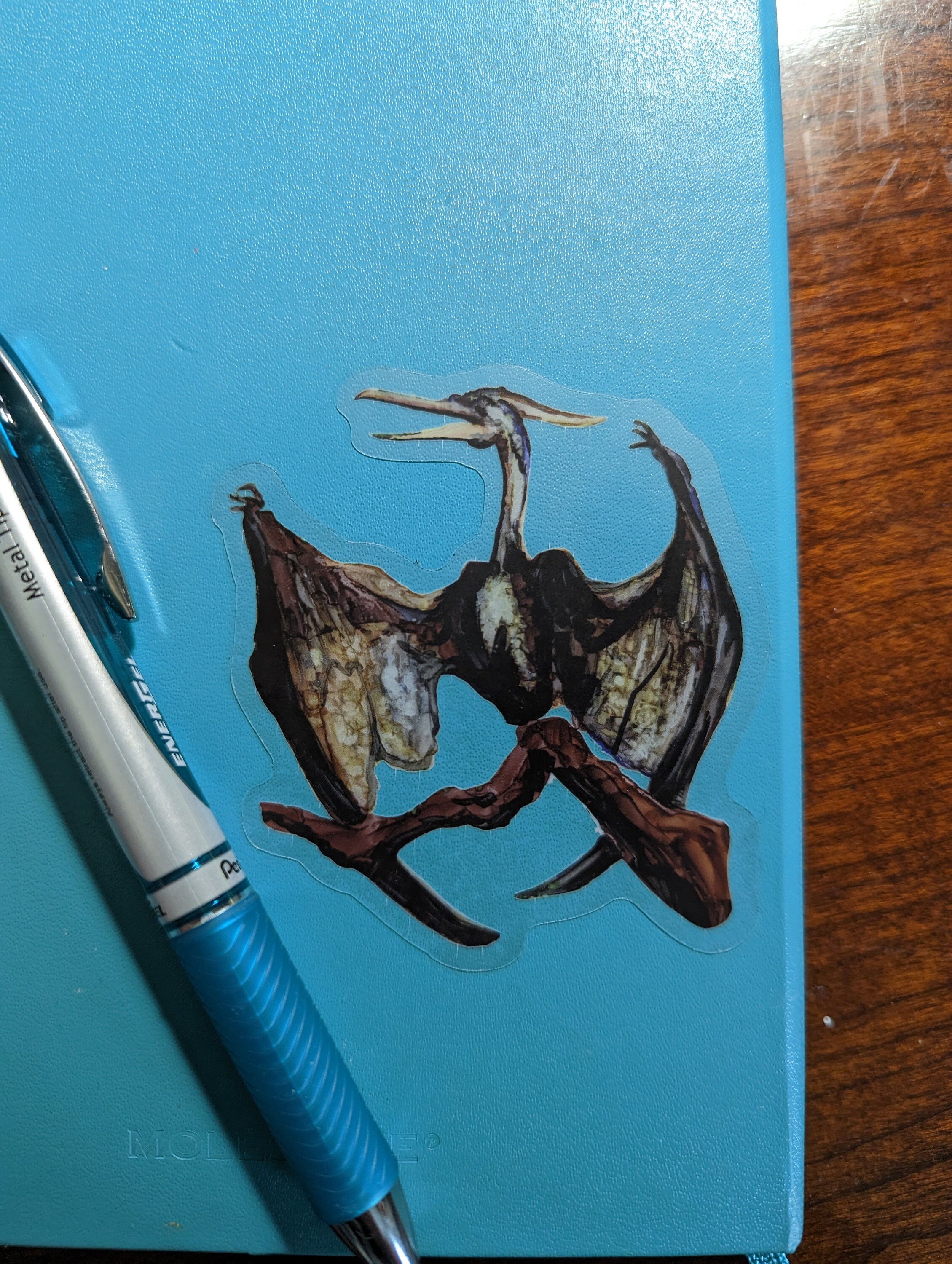 Pterodactyl Vinyl Sticker - Etsy