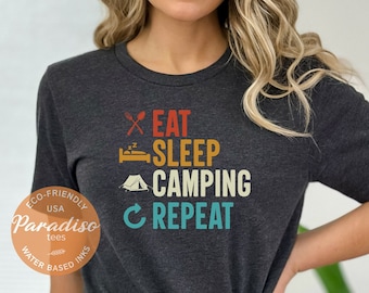 Cute Camping Shirt, Camping Life Tee, Adventure Shirt, Explore Shirt, Adventurer Gift, Camper Shirt, Hiking Shirt, Camp Lover, Outdoor Shirt