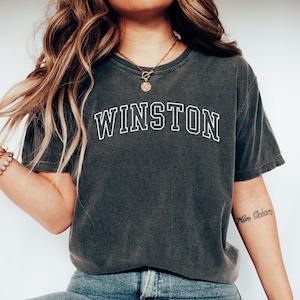 WINSTON Shirt COMFORT COLORS T-shirt, Winston Gifts, Winston-Salem T-shirt, Winston Trip Shirt, Oversized College Shirt, Bachelorette Tee.