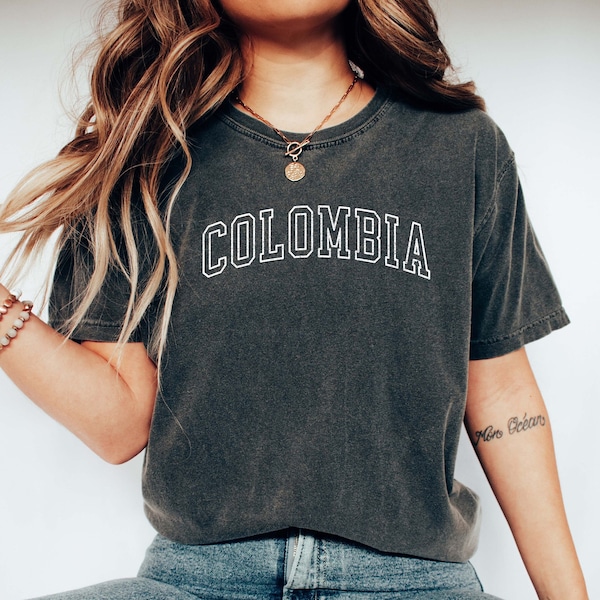 Colombia Shirts - Etsy