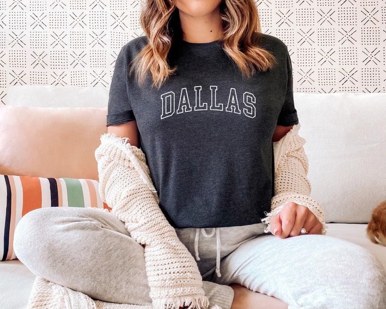 DALLAS Sweatshirt, Dallas Shirt, Texas Gift, Dallas Texas Sweater