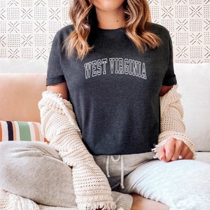 WEST VIRGINIA Sweatshirt, West Virginia Shirt, West Virginia Gift, West Virginia Sweater, Souvenir, Bachelorette, Premium Crewneck image 7