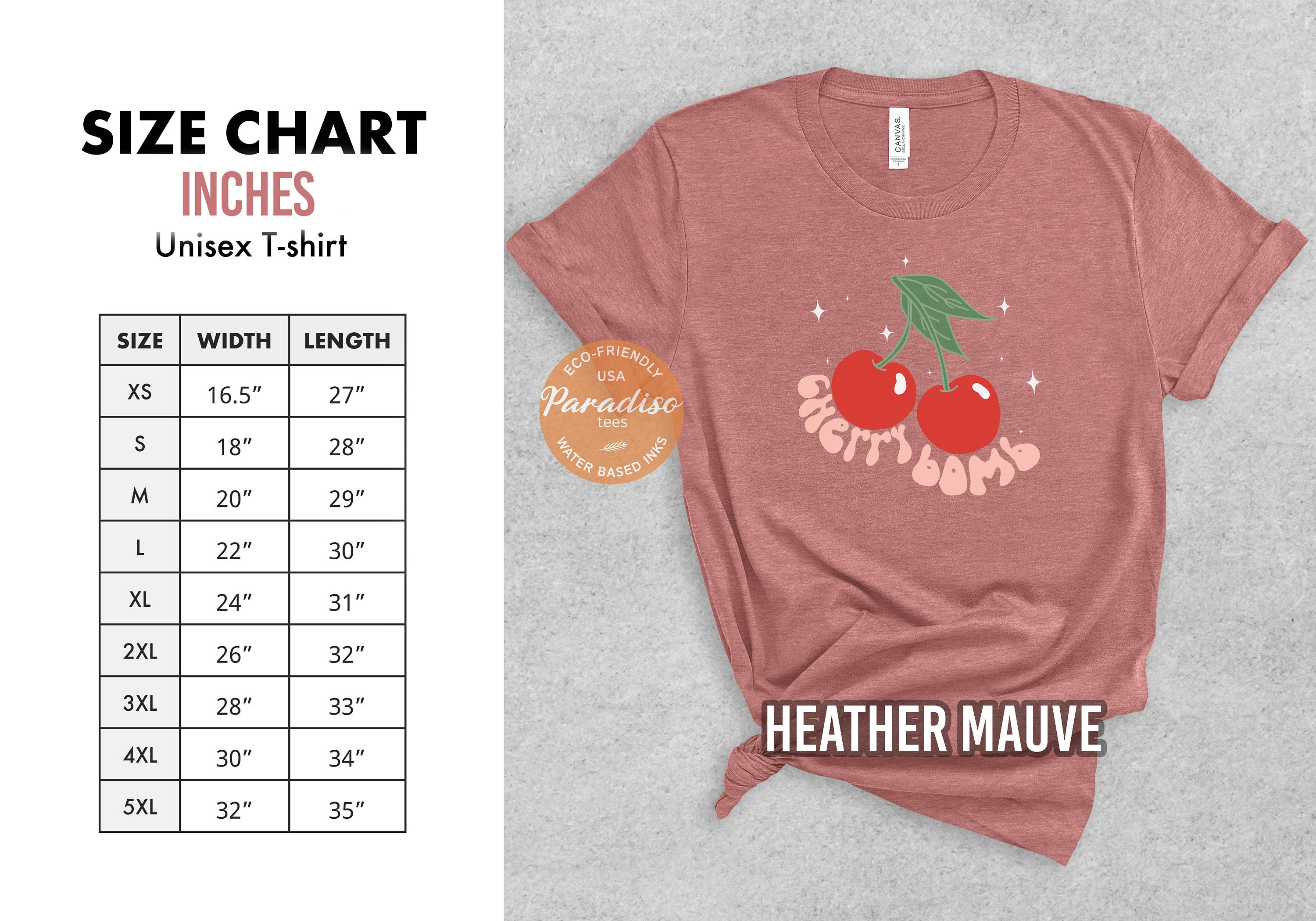 Retro Red Cherry T-shirt, Cherry Bomb Shirt, Vintage T-shirt