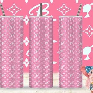 Trending Louis Vuitton 3D Pink Tumbler Wrap PNG Digital Down - Inspire  Uplift