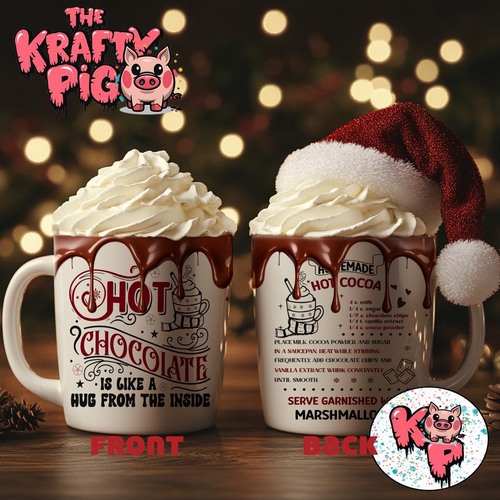 Hot Chocolate Recipe Card