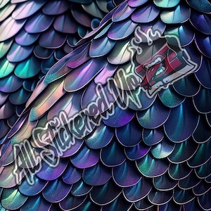 Metallic Dragon Scales Skin Mythical Gothic Digital Papers / Backgrounds / Crafts ,scrapbook, sublimation, clipart, 2023 set of 12 image 2