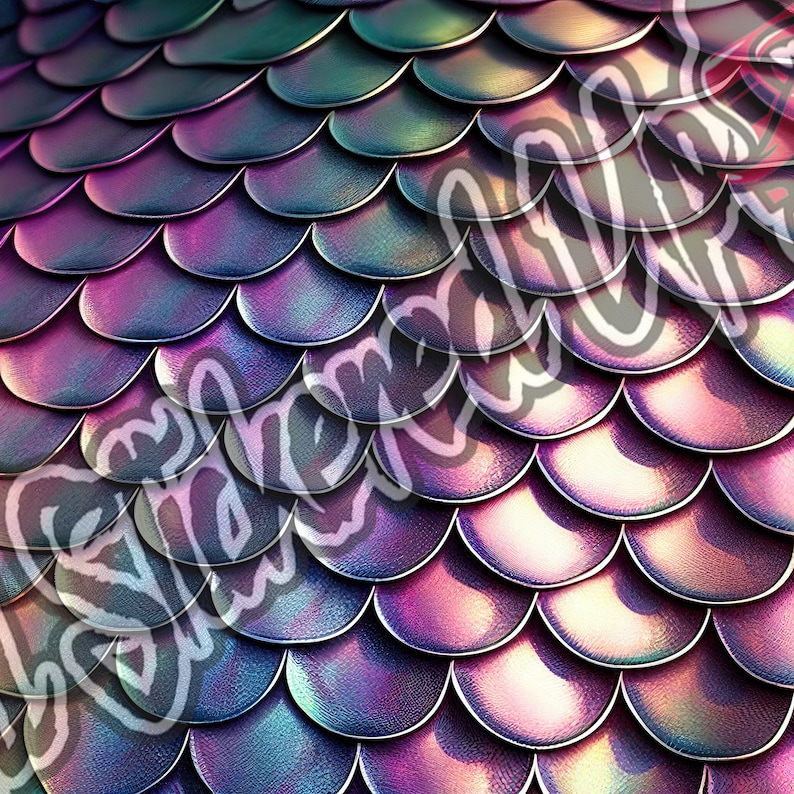 Metallic Dragon Scales Skin Mythical Gothic Digital Papers / Backgrounds / Crafts ,scrapbook, sublimation, clipart, 2023 set of 12 image 6
