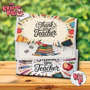 Danke LEHRER, Schulabgänger, Feier, Lehrer Geschenk, personalisierte Schokoladentafel Wrapper, Candy Bar Wrapper, digitales PNG Etikett, Geschenk