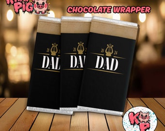 Irish Stout Chocolate Wrapper for Dad (Digital Download)