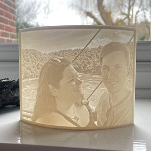 Free Standing 3D Printed Lithophane Photographs