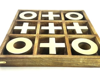 Tic Tac Toe, Noughts and Crosses Game (5x5 Board)