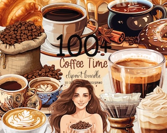 100+ Coffee Clipart Bundle Coffee Png Bundle Coffee Set Png Coffee Images Dessert Clipart Set Coffee Clipart for Scrapbooking Coffee Files