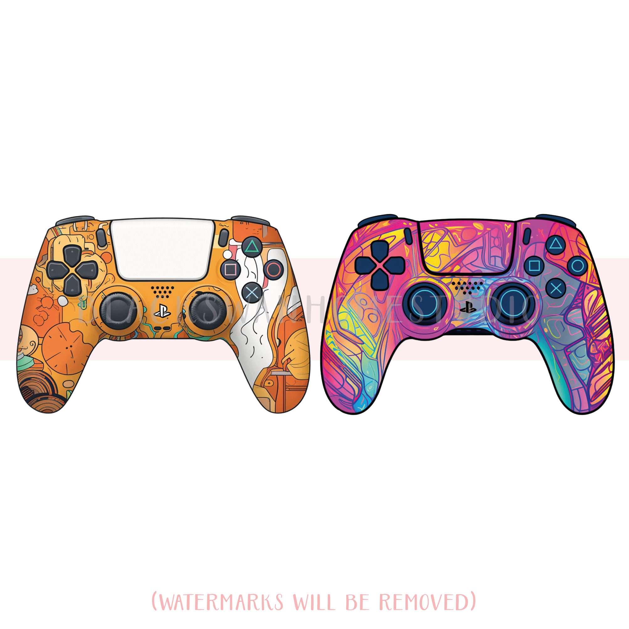 Game Controller Clipart Bundle, Game Controller Png for Sublimation ...