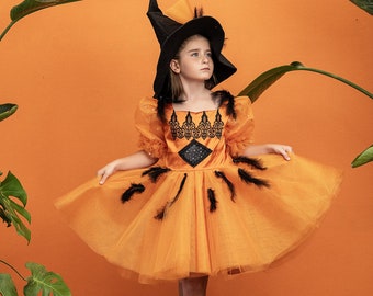 Halloween Costume Kids, Witch Costume For Girls