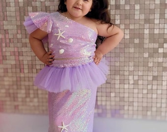 Special Design Mermaid Dress, Birthday, Concept Dress