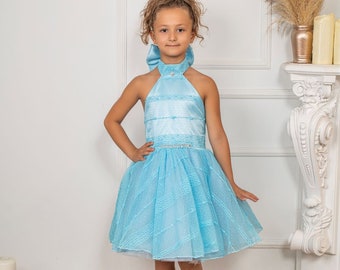 Design Girl's Evening Dress and Birthday, Party Dress