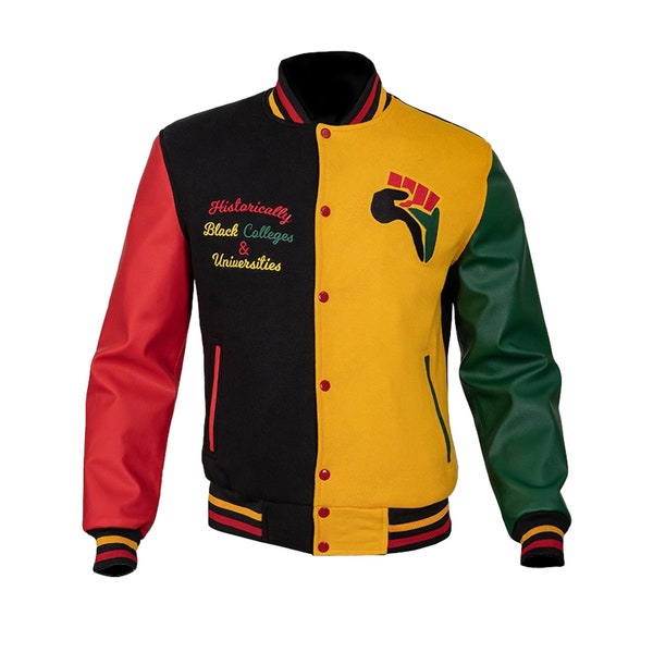 Donovan Mitchell HBCU Pride Letterman Varsity Jacket For Men