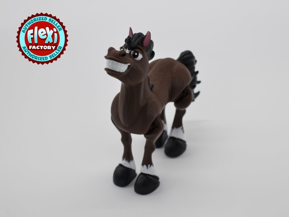 Horse Articulated Fidget Toy by Flexi Factory Etsy
