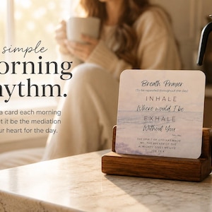 Breath Prayer Scripture Cards: Christian Affirmations, Encouragement Gift image 9