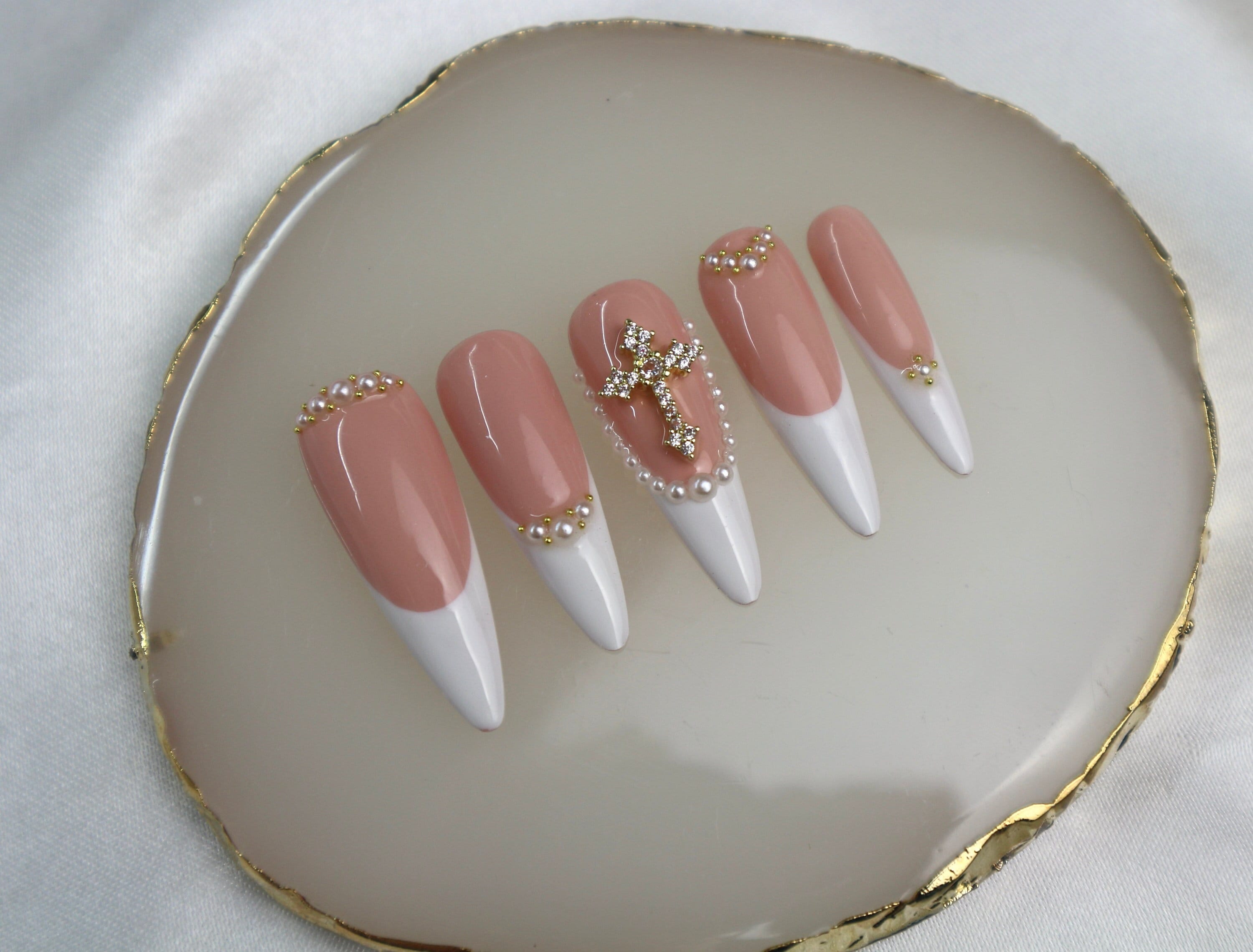 Ballerina fake nails - Etsy.de