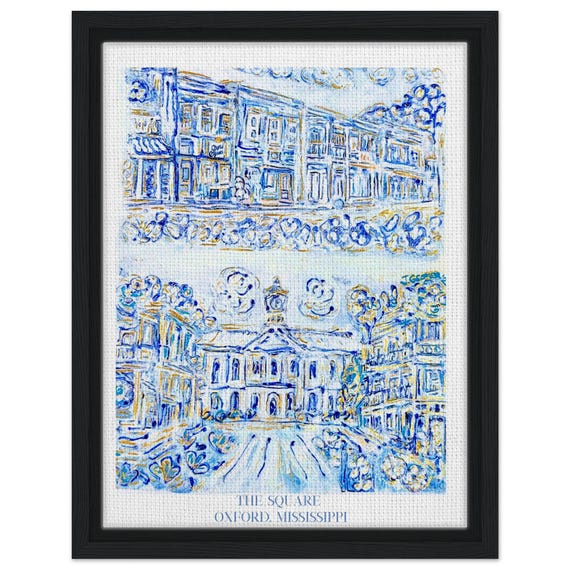 Framed Canvas 30x40 cm / 12x16″