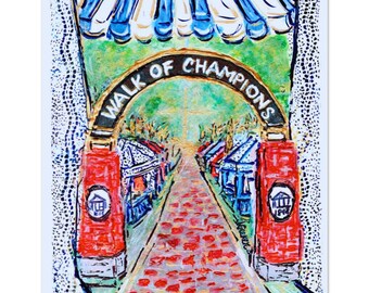 Ole Miss Game Day| Original Art by Joanna Geeker| Fine Art Archival Prints