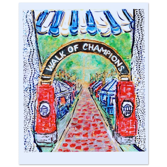 Ole Miss Game Day| Original Art by Joanna Geeker| Fine Art Archival Prints