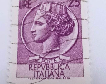 Timbre-poste vintage (Italie)