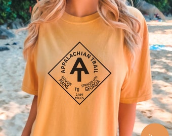 Appalachian Trail Tee Shirt, Hiking T-Shirt, Trail Camping Shirt, National Park Shirt, Backpacker Gift, Hiker Gift