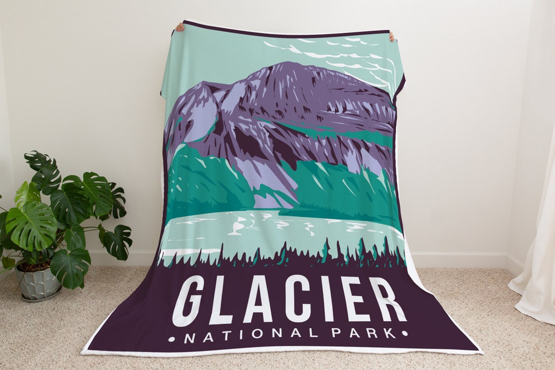 Glacier national park blanket hotsell
