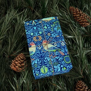 Premium Gift Wrap William Morris Bird Wrapping Paper Luxury Gift Wrap Vintage Botanical Bird Wrapping Paper