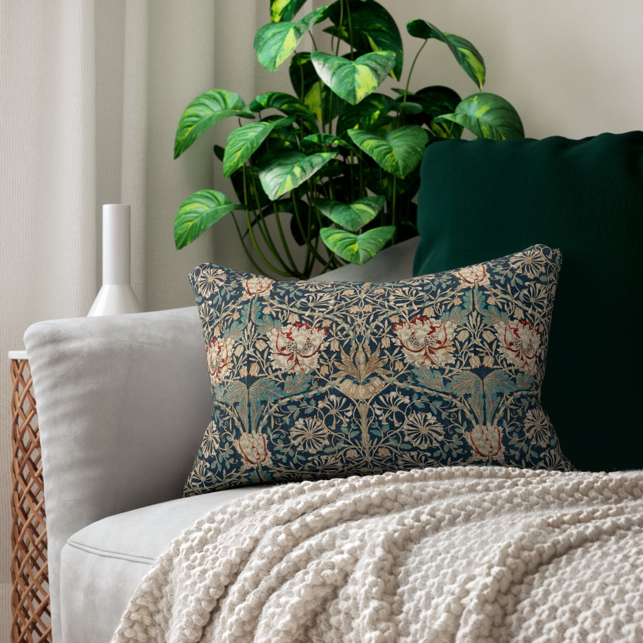 William Morris Style Cushions - Etsy UK