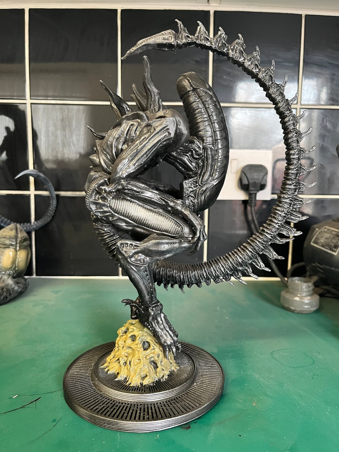 Large Alien Xenomorph Birth Statue Aliens Etsy