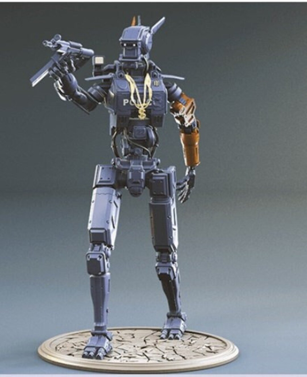 Chappie Robot 1/4 Fully Poseable Etsy