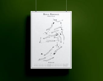 Mapa del campo de golf Royal Birkdale