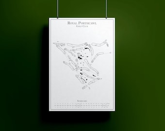 Royal Porthcawl Golf Club Course Map