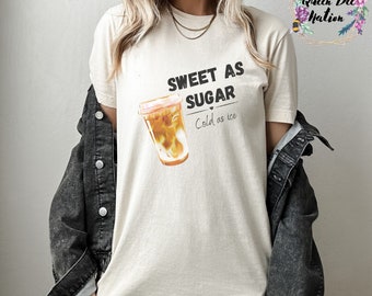 Sweet as sugar cold as ice Unisex Jersey Short Sleeve Tee