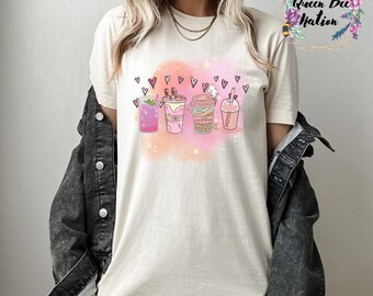 kawaii drinks Unisex Jersey Short Sleeve Tee