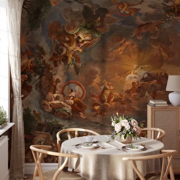 Medieval Wallpaper - Etsy