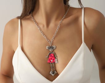 Collier Vintage Plaqué Or - Bijou élégant Au Charme Rétro - Accessoire Femme