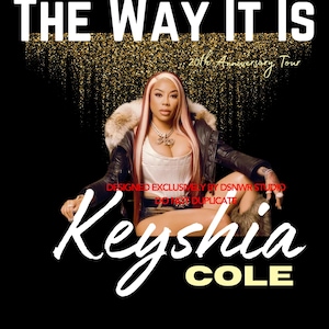 Keyshia Cole Graphic Shirt, Keyshia Cole Tshirt, The way it is Tour 2025 T-Shirt, Keyshia Fan Gift, Keyshia Cole Merch