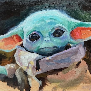 Grogu (10”x”8)