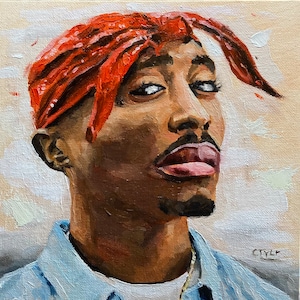 2 Pac (8”x8”)