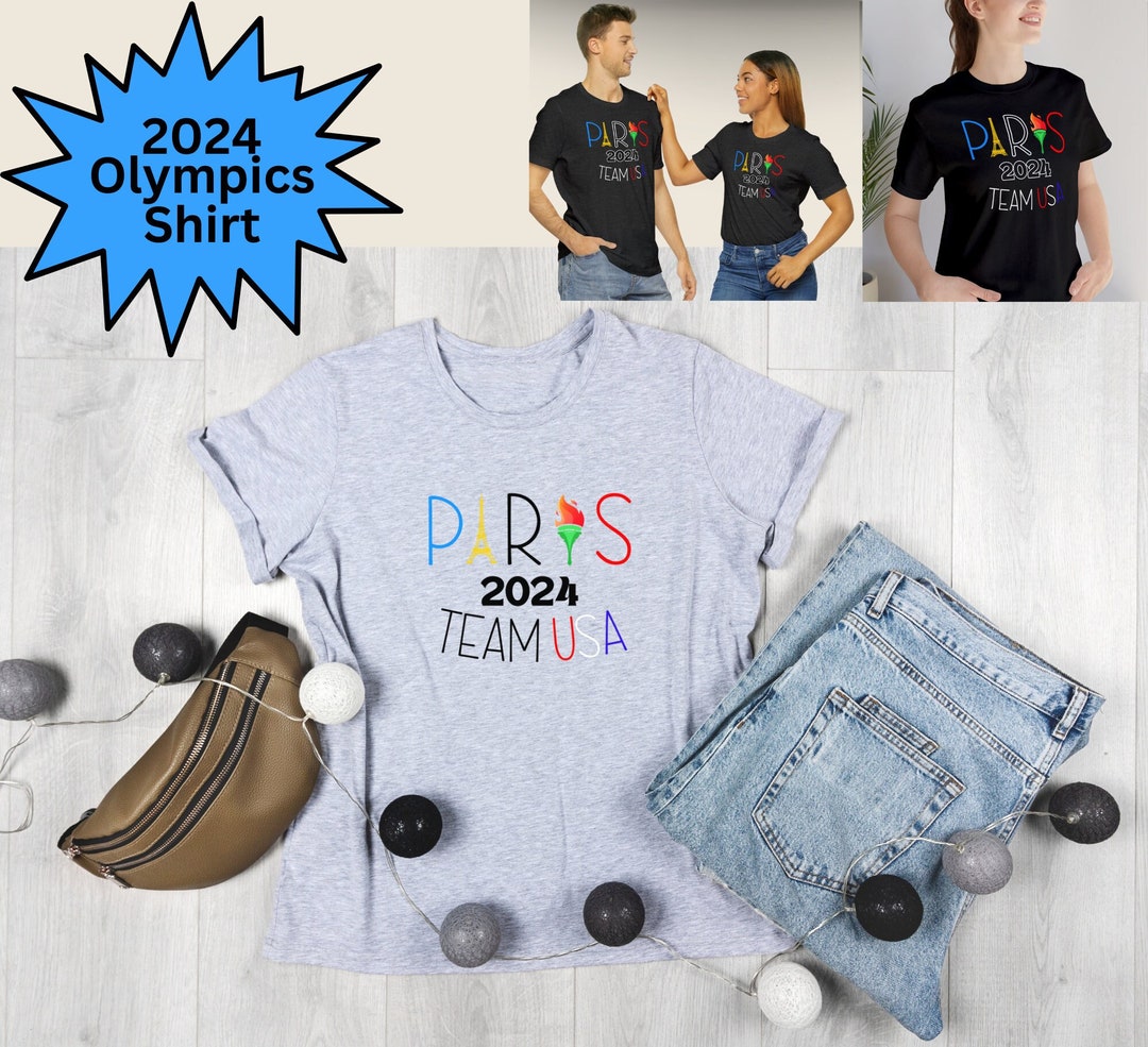 Olympic Games T-shirt in Paris 2024 Summer Olympics Tee Adult Men Women ...