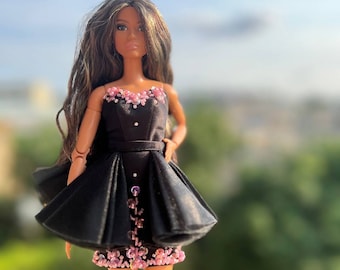 luxury handmade fashion royalty smart doll clothes fashionable doll dress 12 inch doll clothes