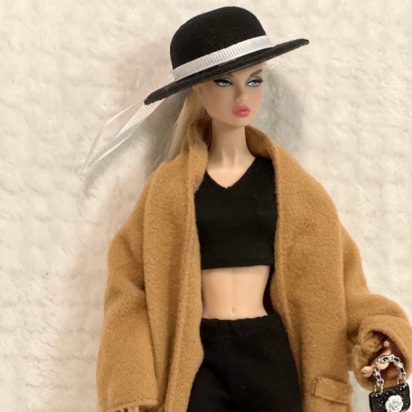handmade coat doll clothes 12 inch doll smart doll clothes doll dress
