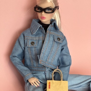 luxury handmade jeans clothing for 12 inch dolls smart clothes fashion doll accessories