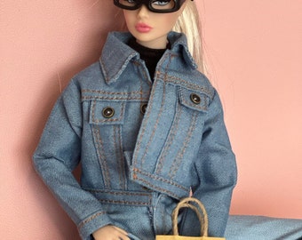 luxury handmade jeans clothing for 12 inch dolls smart clothes fashion doll accessories